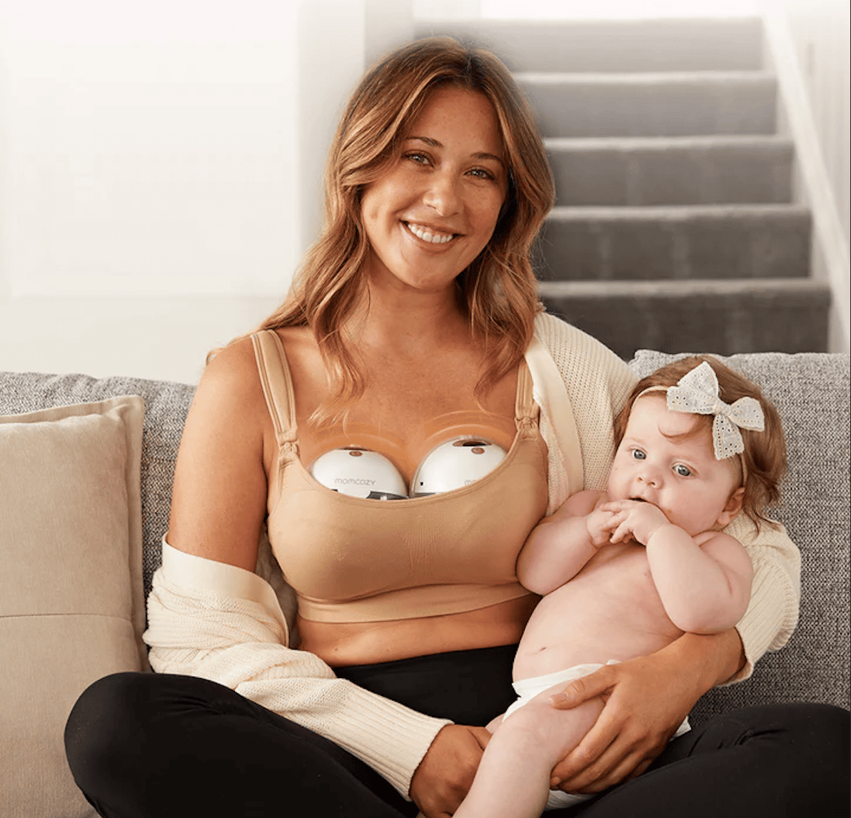 Mom-Easy™ Smart Wearable Breast Pump — 4 Modes & 36 Levels