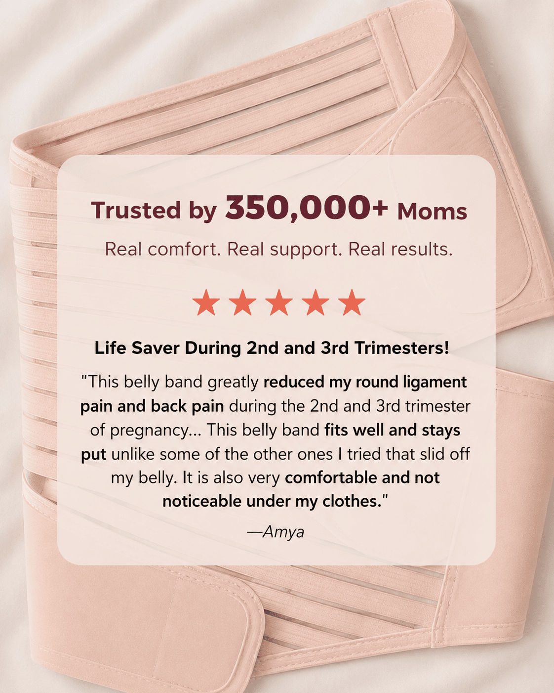Mom-Easy™ Maternity Belly Band