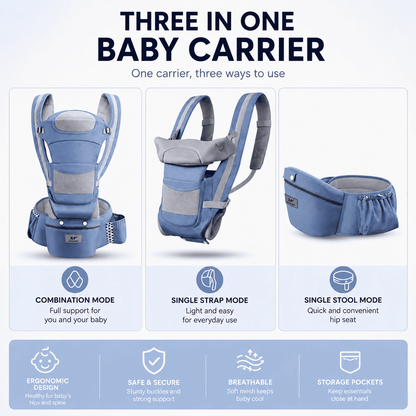 Mom-Easy™ Ergonomic Baby Carrier