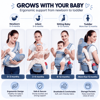 Mom-Easy™ Ergonomic Baby Carrier
