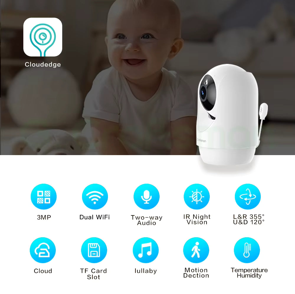 Mom-Easy™ 1080P Smart Baby Monitor